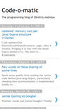 Mobile Screenshot of code-o-matic.blogspot.com
