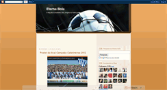 Desktop Screenshot of eternabola.blogspot.com