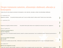 Tablet Screenshot of homeopatiesinaturiste.blogspot.com