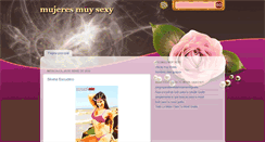 Desktop Screenshot of mujeresmuysexy.blogspot.com