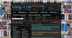 Desktop Screenshot of energydrinks4life.blogspot.com