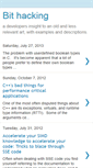Mobile Screenshot of bithacking.blogspot.com