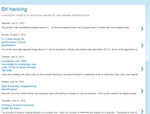 Tablet Screenshot of bithacking.blogspot.com