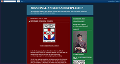 Desktop Screenshot of missionalanglican.blogspot.com