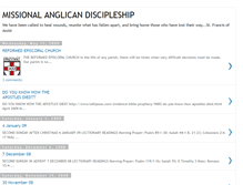 Tablet Screenshot of missionalanglican.blogspot.com