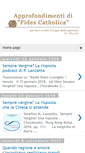 Mobile Screenshot of catholicafides.blogspot.com