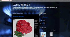 Desktop Screenshot of cookingwithfruits.blogspot.com