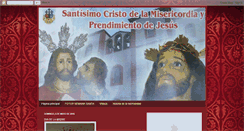 Desktop Screenshot of cristomisericordia.blogspot.com