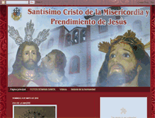 Tablet Screenshot of cristomisericordia.blogspot.com