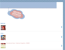 Tablet Screenshot of decorasonhos.blogspot.com