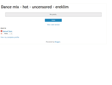 Tablet Screenshot of ereklim-musicvideo.blogspot.com