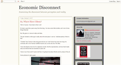 Desktop Screenshot of economicdisconnect.blogspot.com