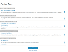 Tablet Screenshot of cruiseguru-maryjo.blogspot.com
