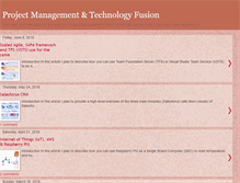 Tablet Screenshot of pmtechfusion.blogspot.com