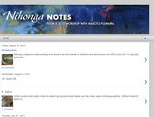 Tablet Screenshot of nihonganotes.blogspot.com