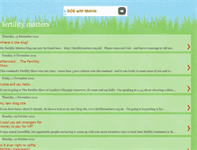 Tablet Screenshot of fertilityviews.blogspot.com