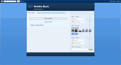 Desktop Screenshot of newbiebasic.blogspot.com