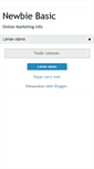 Mobile Screenshot of newbiebasic.blogspot.com