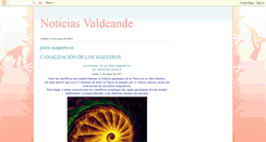 Desktop Screenshot of noticiasvaldeande.blogspot.com