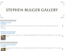 Tablet Screenshot of bulgergallery.blogspot.com