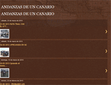 Tablet Screenshot of canariosobreruedas.blogspot.com