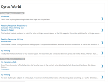 Tablet Screenshot of cyrusworld.blogspot.com