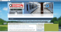 Desktop Screenshot of ccooeuskotren.blogspot.com