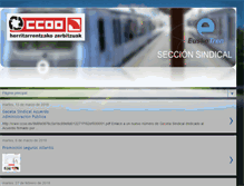 Tablet Screenshot of ccooeuskotren.blogspot.com