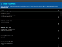 Tablet Screenshot of bthebossman.blogspot.com