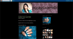 Desktop Screenshot of jayjaylovenails.blogspot.com