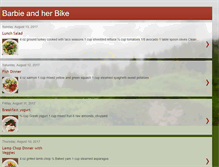 Tablet Screenshot of barbieandherbike.blogspot.com