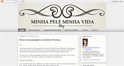 Desktop Screenshot of minhapeleminhavida.blogspot.com