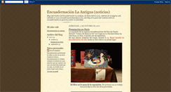 Desktop Screenshot of encuadernacionlaantigua.blogspot.com
