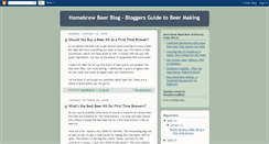 Desktop Screenshot of homebrewed-beer.blogspot.com