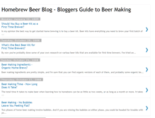 Tablet Screenshot of homebrewed-beer.blogspot.com