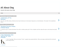 Tablet Screenshot of bestdogfoodsintown.blogspot.com