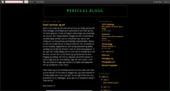 Desktop Screenshot of beccabloggen.blogspot.com