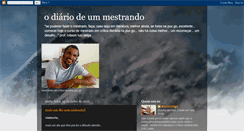 Desktop Screenshot of odiariodeummestrando.blogspot.com