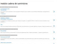 Tablet Screenshot of modulocadenadesuministros.blogspot.com