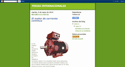 Desktop Screenshot of eliecer-feriasinternacionales.blogspot.com