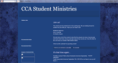 Desktop Screenshot of ccayouth.blogspot.com