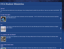 Tablet Screenshot of ccayouth.blogspot.com