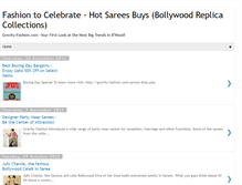 Tablet Screenshot of bollywood-saree-mania.blogspot.com