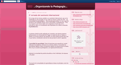 Desktop Screenshot of organizandolapedagogia.blogspot.com