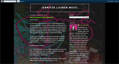 Desktop Screenshot of jenniferlaurenmusic.blogspot.com