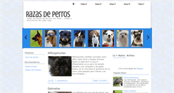 Desktop Screenshot of larazasdeperros.blogspot.com