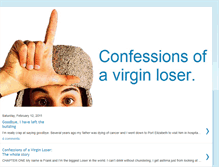 Tablet Screenshot of confessionsofavirginloser.blogspot.com