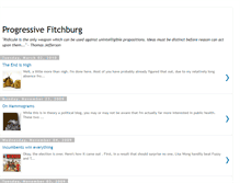 Tablet Screenshot of progressivefitchburg.blogspot.com