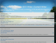 Tablet Screenshot of contentwriter-seo.blogspot.com