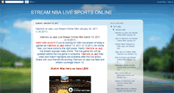 Desktop Screenshot of nbalivestreaming.blogspot.com